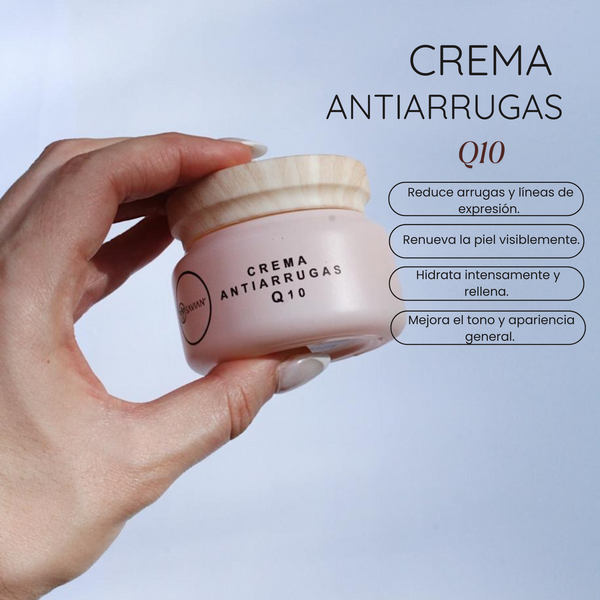 Crema Facial Anti Arrugas Q10